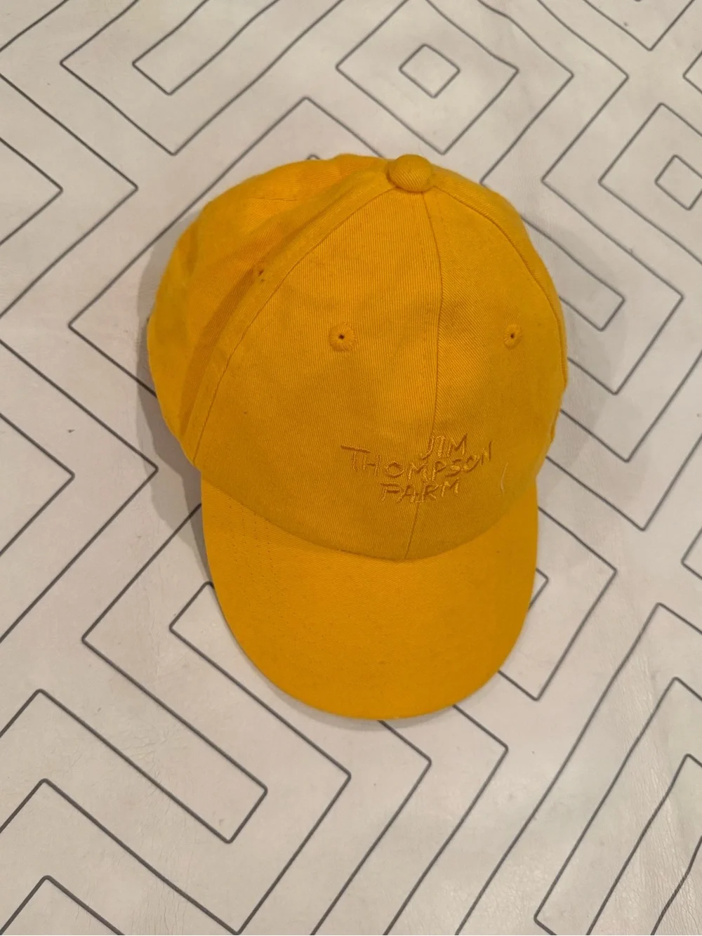 Jim Thompson Farm Yellow Cotton Cap